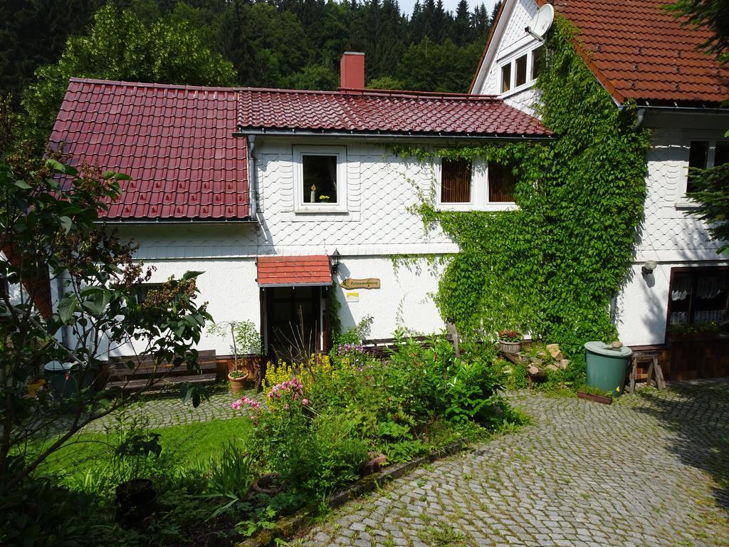 Ferienwohnung Bauer Alter Hammer 슈미데펠드암렌스타이그 외부 사진